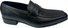 Load image into Gallery viewer, Luciana SlipOn Penny Loafer Safiano Leather Black