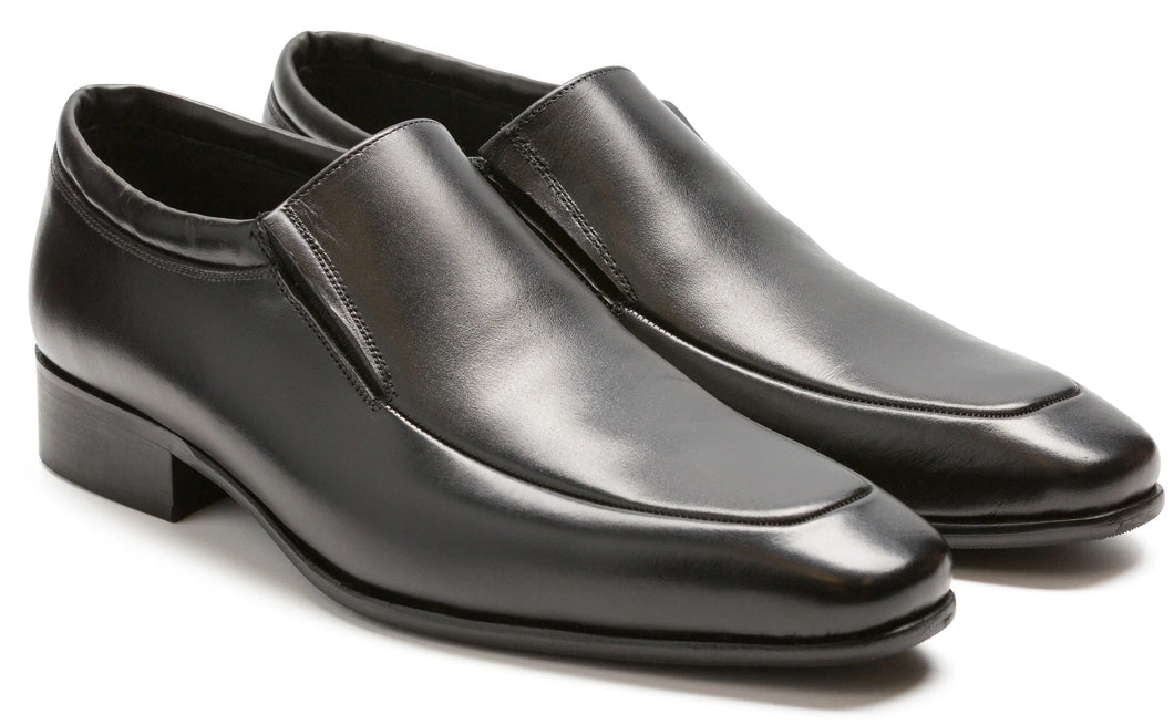 Luciana Black SlipOn Shoe Moc #7810