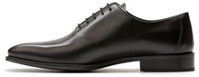 Load image into Gallery viewer, Luciana Lace Plain Toe Black Shoe #7195
