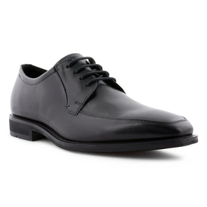 Ecco Calcan Lace Up Black Mens Shoe