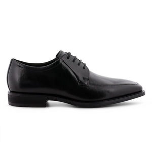 Ecco Calcan Lace Up Black Mens Shoe